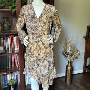 NWT Guess Octane Snake Print Dominica Dress